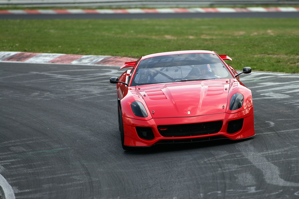 Ferrari 599XX sets a new record on the legendary Nurburgring
